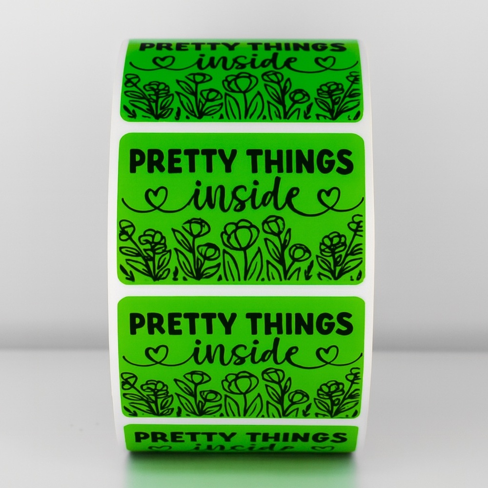✨ "Pretty Things Inside" Stickers | Small Business Packaging |  Labels STICKERS - Picture 2 of 11